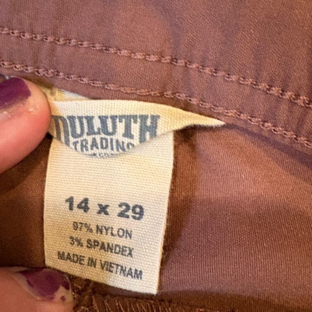 Duluth Trading Co Women's Dry on the Fly Slim Leg Pants - Picture 4 of 6